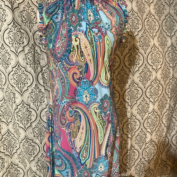 Tommy Hilfiger Colorful Paisley Dress - Picture 2 of 6